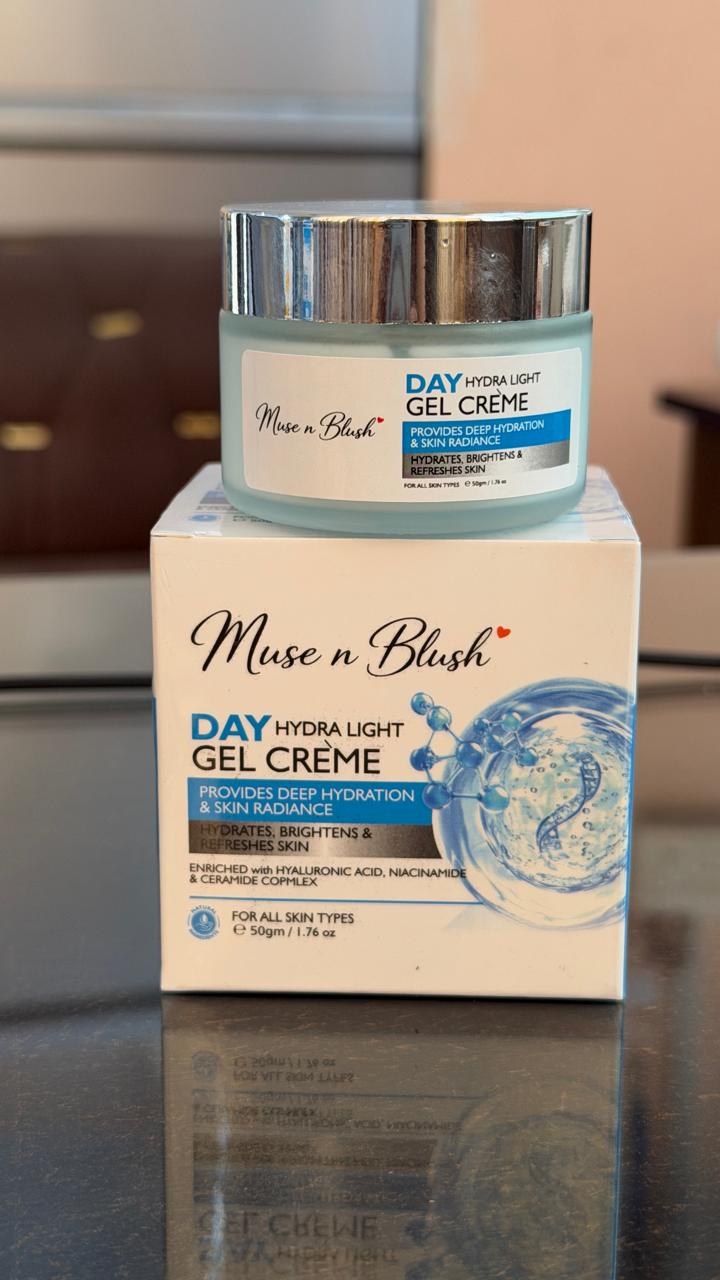 Muse n Blush Day Hydra Light Gel Crème - 50 gm