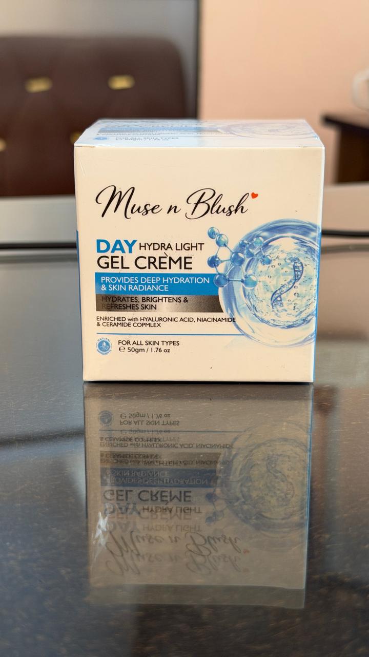 Muse n Blush Day Hydra Light Gel Crème - 50 gm