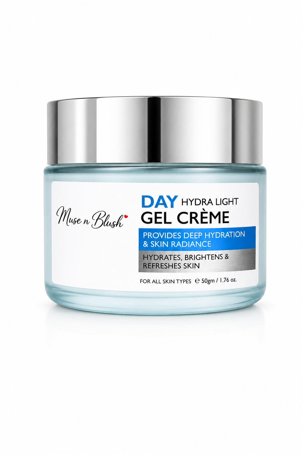 Muse n Blush Day Hydra Light Gel Crème - 50 gm