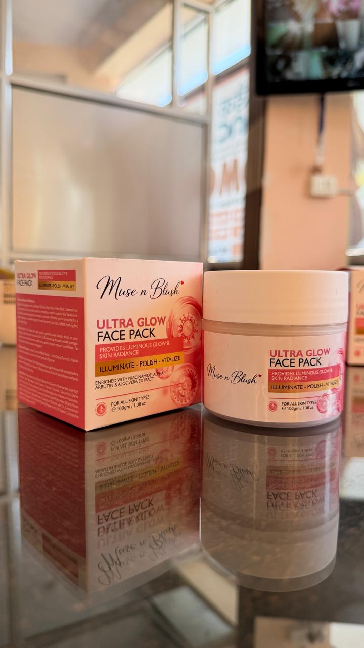 Muse n Blush Ultra Glow Face Pack – 100 g